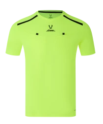 Футболка судейская JOGEL DIVISION PerFormDRY Referee Tee, желтый неон
