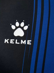 Футбольная форма KELME Short Sleeve Football Uniform (Black/Blue)