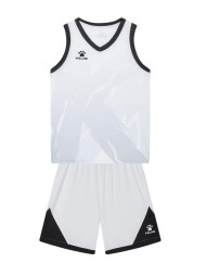Детская баскетбольная форма KELME Children's Basketball Uniform (White/Black)