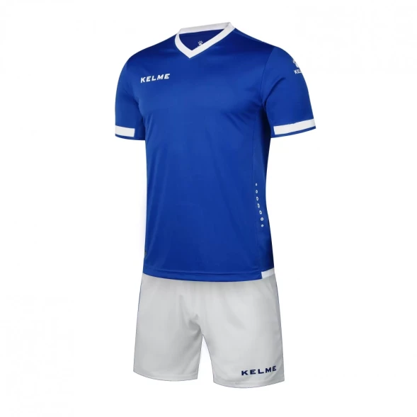 Футбольная форма KELME Short Sleeve Football Set (Blue/White)