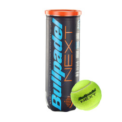 Мяч для падела BULLPADEL Next, 471961, уп.3 шт, FIP Approved, войлок, каучук,желтый