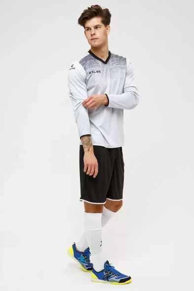 Вратарская форма KELME Goalkeeper L/S Suit (Grey/Black)