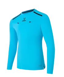 Футболка судейская с длинным рукавом JOGEL DIVISION PerFormDRY Referee LS Tee, голубой