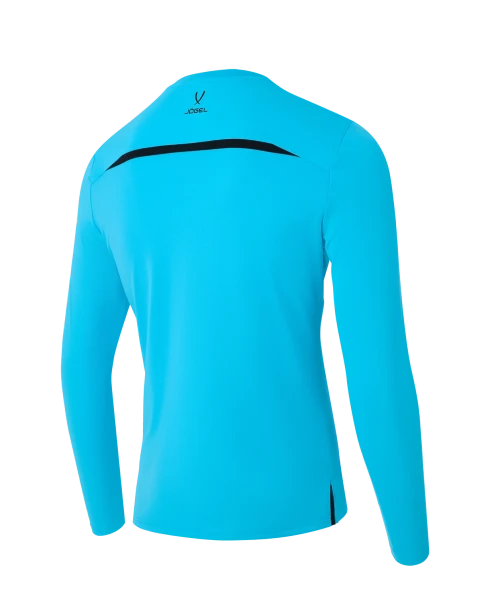 Футболка судейская с длинным рукавом JOGEL DIVISION PerFormDRY Referee LS Tee, голубой