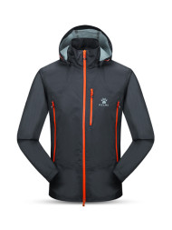 Ветровка KELME Men's Jacket Dark Grey