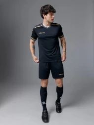 Футбольная форма KELME Short Sleeve Football Uniform Suit Black