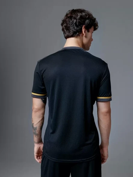 Футбольная форма KELME Short Sleeve Football Uniform Suit Black