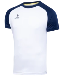 Футболка игровая JOGEL CAMP Reglan Jersey, белый/темно-синий, детский