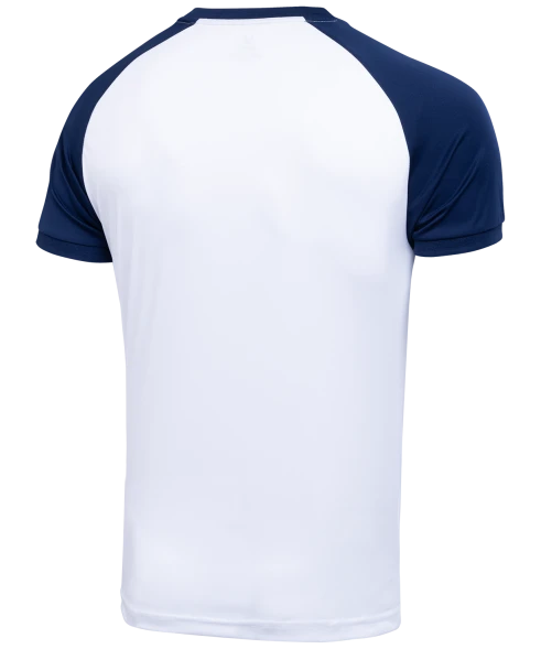 Футболка игровая JOGEL CAMP Reglan Jersey, белый/темно-синий, детский