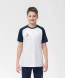 Футболка игровая JOGEL CAMP Reglan Jersey, белый/темно-синий, детский
