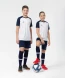 Футболка игровая JOGEL CAMP Reglan Jersey, белый/темно-синий, детский