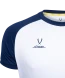 Футболка игровая JOGEL CAMP Reglan Jersey, белый/темно-синий, детский