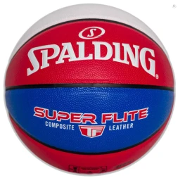 СЦ*Мяч баск. SPALDING Super Flite 76928z, р.7, синт.кожа (композит), красно-сине-белый