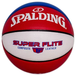 СЦ*Мяч баск. SPALDING Super Flite 76928z, р.7, синт.кожа (композит), красно-сине-белый