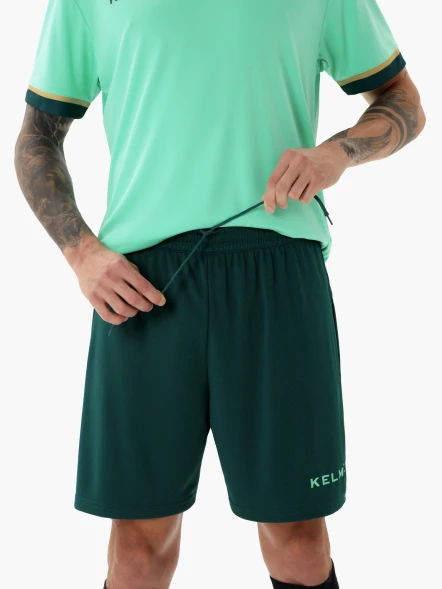 Форма футбольная KELME SHORT SLEEVE FOOTBALL SET (8351ZB1158-328) Мятный/Темно-зеленый M (Teal/Blue-green)