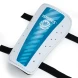 Щитки футбольные TORRES Match , FS2305L, р. L, без голеностопа, две заст. на лип, бело-голубой