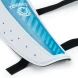 Щитки футбольные TORRES Match , FS2305L, р. L, без голеностопа, две заст. на лип, бело-голубой