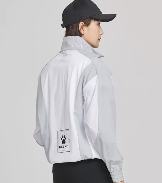 Ветровка KELME Woven Jacket (White/Grey)