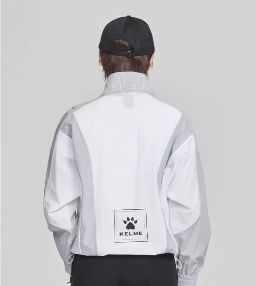 Ветровка KELME Woven Jacket (White/Grey)