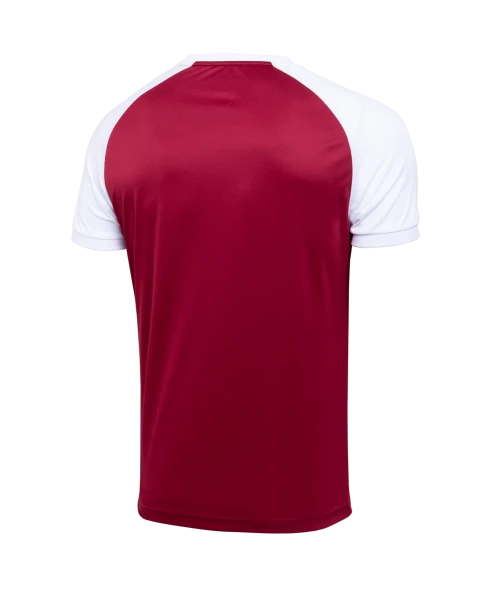 Футболка игровая JOGEL CAMP Reglan Jersey, гранатовый/белый, детский