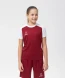 Футболка игровая JOGEL CAMP Reglan Jersey, гранатовый/белый, детский