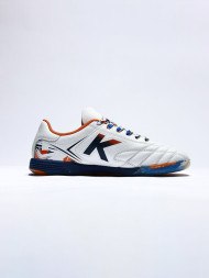 Футзалки KELME Men's Soccer Shoes (IN) (White/Light Blue)
