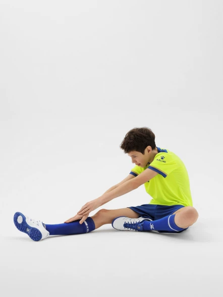 Детская футбольная форма KELME Football Suit (Yellow/Blue)