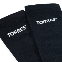 Щитки футбольные TORRES Pro, FS2308L, р.L, без голеностопа, без заст., эласт.чулок, черно-бирюзовый