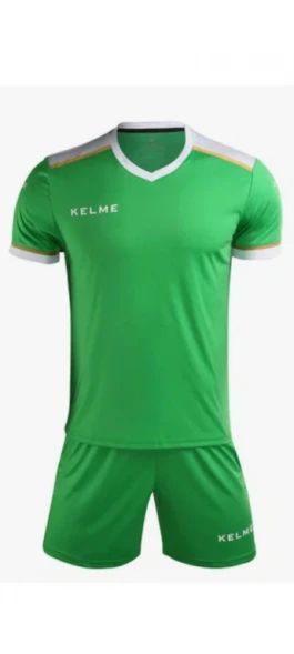 Футбольная форма KELME Short Sleeve Football Uniform Green