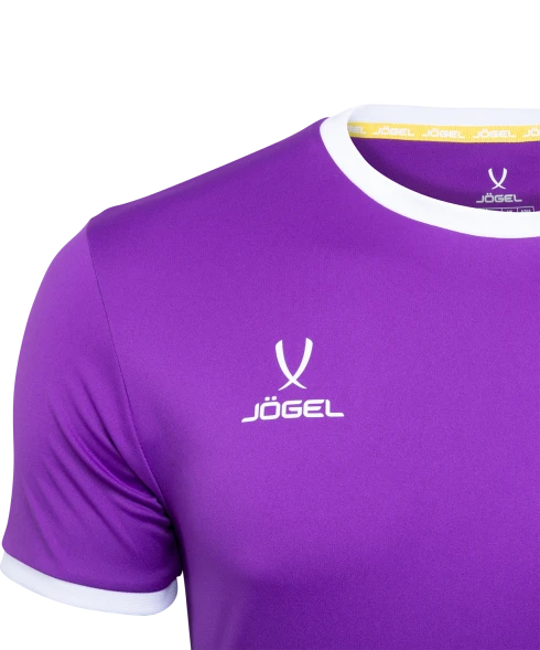Футболка футбольная JOGEL CAMP Origin, фиолетовый/белый