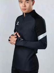 Олимпийка KELME Knitted Training Pullover Dark Grey