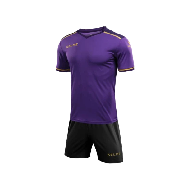 Детская футбольная форма KELME Football Suit (Violet/Black)