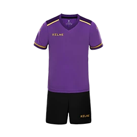 Детская футбольная форма KELME Football Suit (Violet/Black)