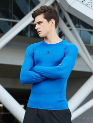 Термобелье (верх) KELME Tech Fit Long Sleeve (Thin) Blue