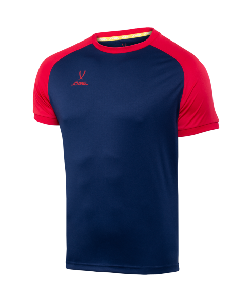 Футболка игровая JOGEL CAMP Reglan Jersey, темно-синий/красный, детский