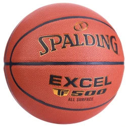 Мяч баск. SPALDING TF-500 Excel In/Out р.7, 76797z, композит, коричневый