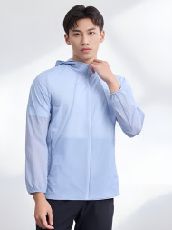 Ветровка KELME Sun Protection Clothing Light Blue