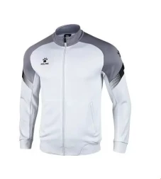 Олимпийка KELME Knitted Jacket (White/Grey)
