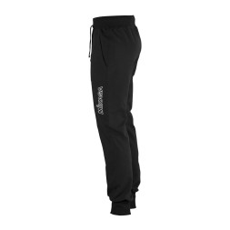 Брюки трен. жен. MIKASA MT628-049-2XS, р.2XS, 70% хлопок 30% полиэстер, черный