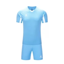 Детская футбольная форма KELME Football Suit Light Blue