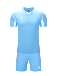 Детская футбольная форма KELME Football Suit Light Blue