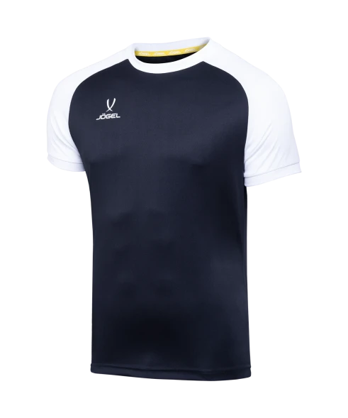 Футболка игровая JOGEL CAMP Reglan Jersey, черный/белый, детский