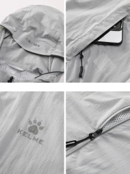 Ветровка KELME Thin Trench Coat Grey
