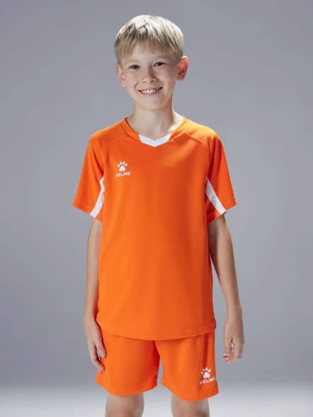 Детская футбольная форма KELME Football Suit Orange