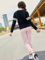 Детские брюки KELME Girl's Knitted Trousers Pink