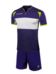 Футбольная форма KELME Short Sleeve Football Set Light Purple