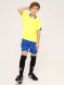 Детская футбольная форма KELME Short Sleeve Football Uniform (Citric/Blue)