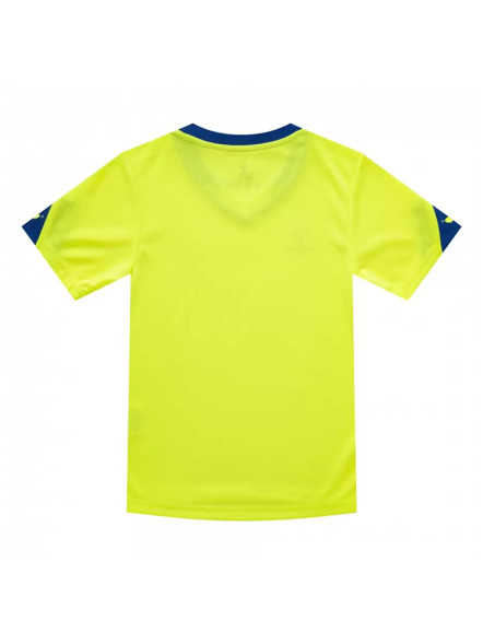 Детская футбольная форма KELME Short Sleeve Football Uniform (Citric/Blue)