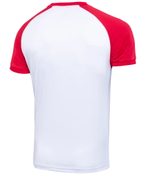 Футболка игровая JOGEL CAMP Reglan Jersey, белый/красный