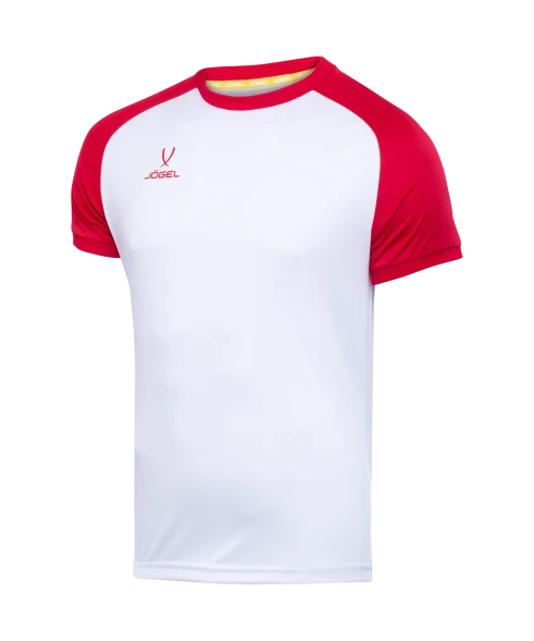 Футболка игровая JOGEL CAMP Reglan Jersey, белый/красный